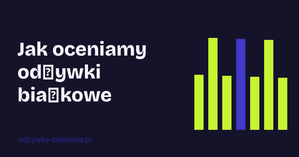 Jak oceniamy odżywki białkowe