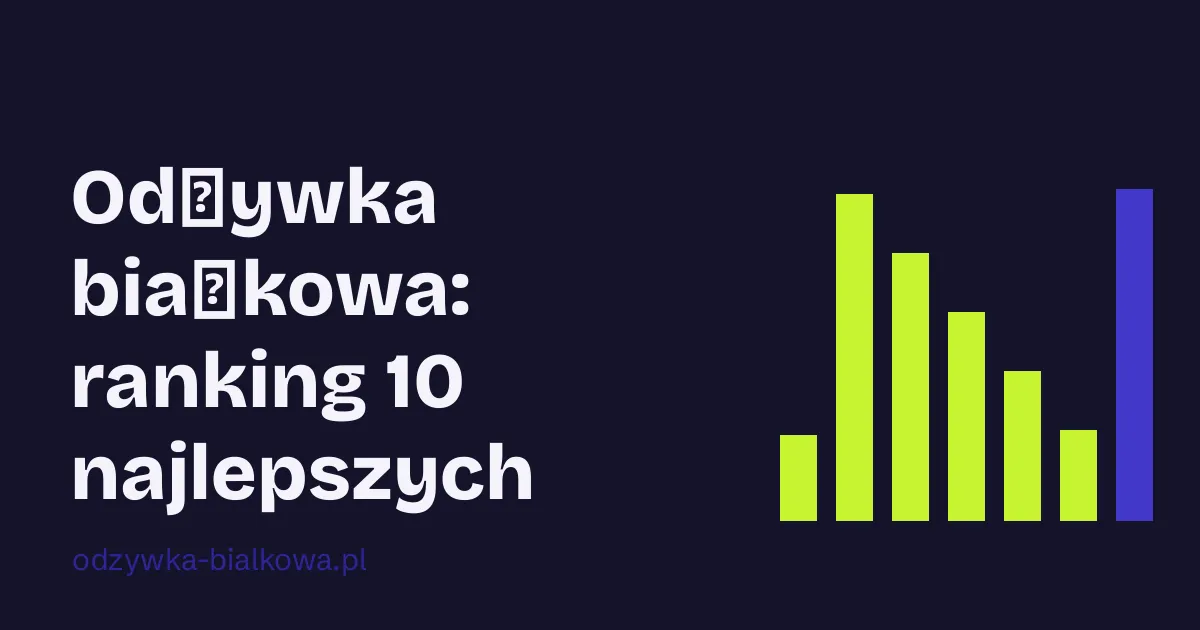 Odżywka białkowa