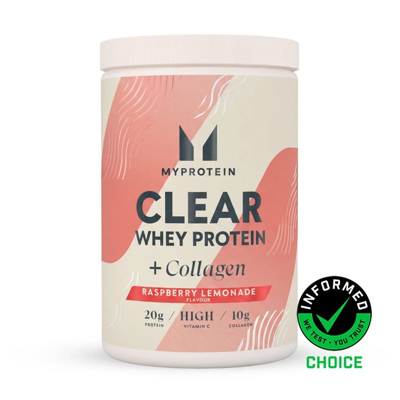 Myprotein Clear Protein Whey & Collagen 1 kg, inna odżywka białkowa porównana z OstroVit Clear Whey Isolate 400 g