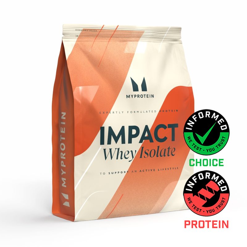 Myprotein Impact Whey Isolate 900 g, inna odżywka białkowa porównana z OstroVit 100% Whey Protein Isolate 700 g